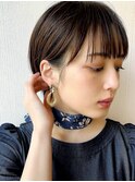 【渡辺】ショートグラデーションカラーペールベージュ