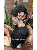 ソラティオ(SOLA'tio)&nbsp;夜会巻き