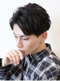 【 Ｉ. 】刈り上げツーブロックアップバング短髪黒髪　川口