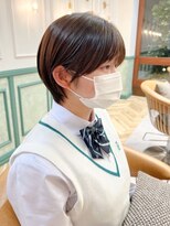 ロンドジェネルーズ 柏(Lond generous)&nbsp;【堀 真悠子】顔周り×マッシュ×ショート【前髪カット】【柏】