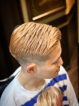 ヒロギンザバーバーショップ 大宮店(HIRO GINZA BARBER SHOP) 外国人風フェードカット