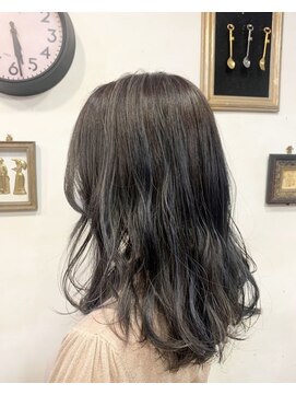 ランプ ヘアー(lamp hair) ハイライト×シアグレージュ/lamp 清水