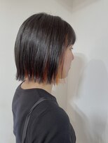 エニィ 池袋西口(Any) 黒髪/グレーベージュ/レイヤーロング/前髪パーマ/池袋