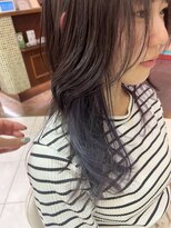 アース 高田馬場店(HAIR&MAKE EARTH)&nbsp;インナーカラー×グレー
