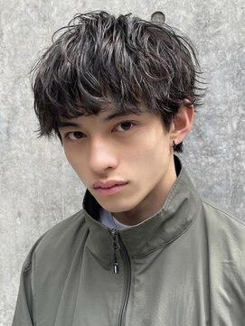 ラヴィズムバイフィフス(LUVISM by fifth) 無造作メンズマッシュパーマニュアンスパーマスパイラルパーマ