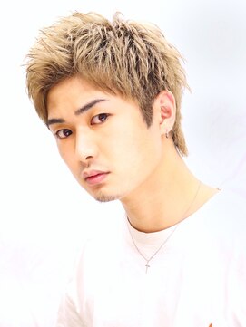 クロト 福岡本店(KUROT) ツーブロック刈り上げビジネス短髪束感黒髪アップバング