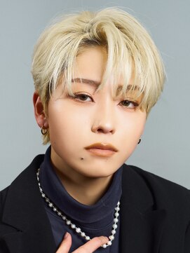 オーシャントーキョーオーバー 渋谷(OCEAN TOKYO OVER) 韓国マッシュセンターパートダウンパーマニュアンスパーマウルフ