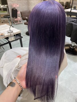 ルーブ トウキョウ(Loob. TOKYO) ブリーチカラーハイトーンパープルカラーラベンダーカラー池袋