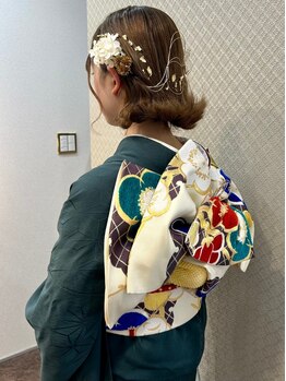 ラソス(LASOS)の写真/着付け専用ルーム完備★季節の行事や特別な一日を美しく彩ります。着崩れしにくく苦しくないのが◎