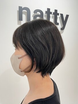 ナッティー(natty) ショートボブ