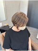 白髪ぼかし/脱白髪染め/白髪染めハイライト/白髪染め