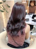 ■ 黒髪カタログボブルフネビージュ小顔に見せるヘアワンレン