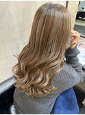 【ハイライトたっぷり!】ブラウンベージュハイライト