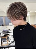 ハイライトバレイヤージュダブルカラーケアブリーチ30代40代