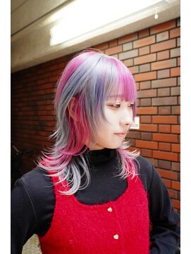 アドネ プライム(adne prime) デザインカラーウルフ/ロングウルフ/姫カットレイヤー