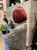 コレットヘアー ザモリオカ(Colette HAIR the MORIOKA)&nbsp;-kanna-♪ブリーチなしワインレッド×bob♪