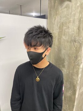 キング 楠葉店(K!ng) 波巻きツイストスパイラルパーマ/フェザーパーマ/眉毛/メンズ