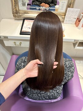 ハピネス 河原町店(Happiness) 髪質改善 レイヤーカット ブリーチなし 透明感カラー 京都美容室