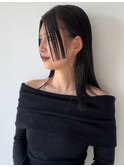 顔まわりカット/