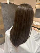 ブルーム ヘア デザイン ドゥーエ(bloom hair design due)&nbsp;オリーブベージュ 「髪質改善×塚口美髪トリートメント」