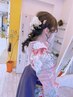 【謝恩会、卒業式】はかま着付け+ヘアセット☆12430円【電話予約のみ】