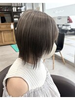 イートンクロップガーデン(Eton Crop Garden)&nbsp;ハイトーン/ダブルカラー/ミルクティーグレージュ