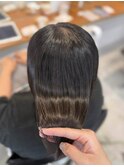 髪質改善ストレート