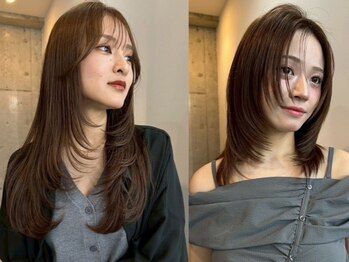 サクラ 岐阜(SAKURA)の写真/【岐阜/若宮】毛ながれや髪の癖を活かしながらカットする、独自のカット技術が好評◎メンテナンスもお任せ*