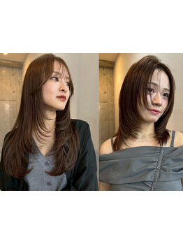 【岐阜/若宮】毛ながれや髪の癖を活かしながらカットする、独自のカット技術が好評◎メンテナンスもお任せ*
