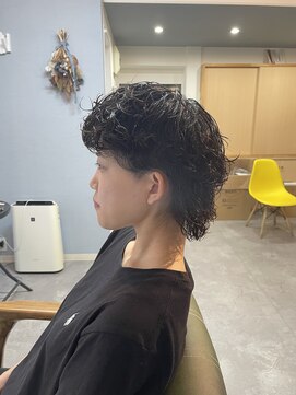 グリードヘア(GREED HAIR) ウルフ×メンズパーマ