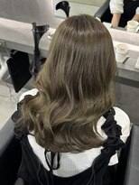 トーン(tone) オリーブベージュ/オリーブカラー/透明感カラー/オリーブ強め