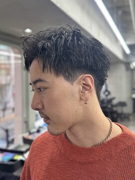 ニコ トウキョウ ロジック(nico TOKYO Logic) 刈り上げアップバングスパイキーショートパーマスパイラルパーマ