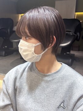 ロンドクロエ 横浜(Lond Chloe) グランマッシュ/オリーブグレー/ショート/ヘイリーボブ/前髪