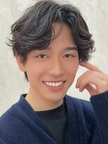 ロンドオム 池袋(Lond Homme) men's/メンズ/フェザーパーマ/黒染め