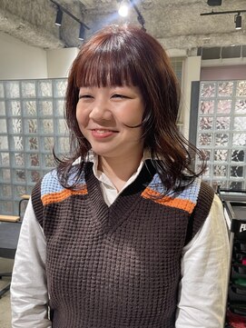 ノル 栄矢場町(nol) ナチュラルなオレンジブラウン！