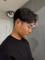 カシェル トウキョウ(Cashel Tokyo)&nbsp;メンズカット　刈り上げセンターパート