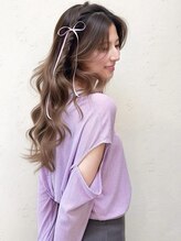 セルカ 新宿(CERCA) 小川/スタッフヘアメ8日目/編みたらしヘア新宿