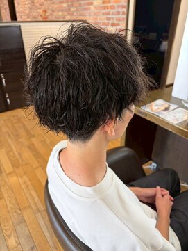 ヴァンカウンシル 清須店(VANCOUNCIL) お洒落男子のツイストスパイラルパーマ ショートマッシュ