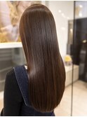 髪質改善ストレート×艶ロング