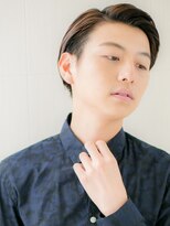 モッズヘア メン 南越谷南口店(mod's hair men)&nbsp;20代30代ダークブラウン七三分けリクルートツーブロックa1南越谷