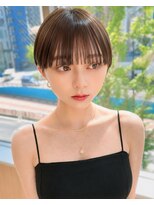 サンドナル 鹿児島天文館(sand NALU)&nbsp;ハッシュカット/グレージュ/デザインカラー[鹿児島天文館]