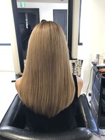BONDZSALON麻布十番/髪質改善/ヘッドスパ/縮毛矯正/レイヤーカット【ボンズサロン】&nbsp;麻布十番 黒髪 メルティカラー ウルフミディ シースルーバング