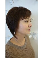 ヘアヌーダ&nbsp;ショートボブ、髪質改善、白髪ぼかし、キッズカット、カット