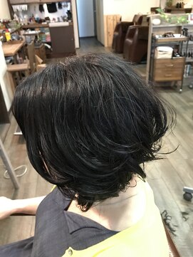 ケアルタイム(Curel time) 無造作ウェービーなボブ