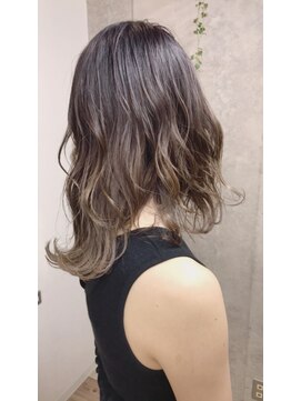 カシュカシュ(cache cache) cache☆バレイヤージュハイライトカラーSTYLE