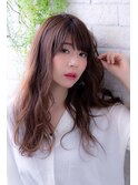 シルキーチョコレート&プリカールの大人ガーリーモードヘア