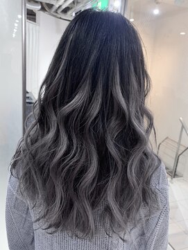 ディバイス(Device) 【Device心斎橋】バレイヤージュカラーエクステ