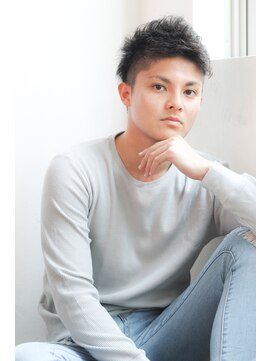 アルファ(ALPHA) ★ALPHA★2ブロック黒髪ショート