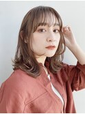 【GARDEN荒井夏海】顔周り小顔レイヤーロブ
