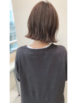 ヘアーポケット リタ(HAIR POCKET ritta) ミニボブ×ミルキーベージュカラー☆